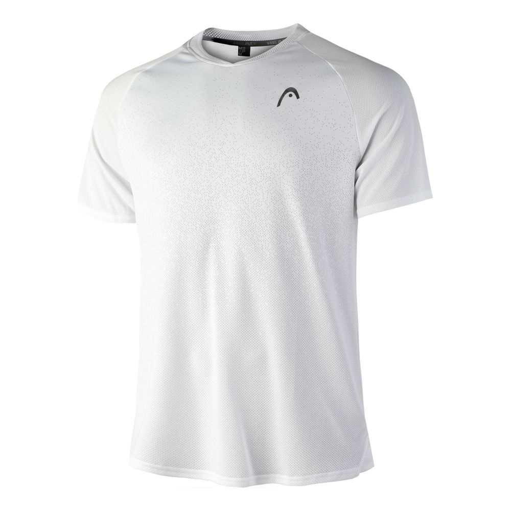 Мужское теннисное поло HEAD Club 22 Tech T-Shirt Men - White