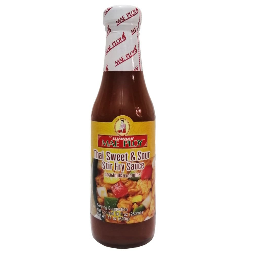 Соус Кисло-сладкий для обжарки Mae Ploy Thai Sweet and Sour Stir Fly Sauce 280 мл (320 г)
