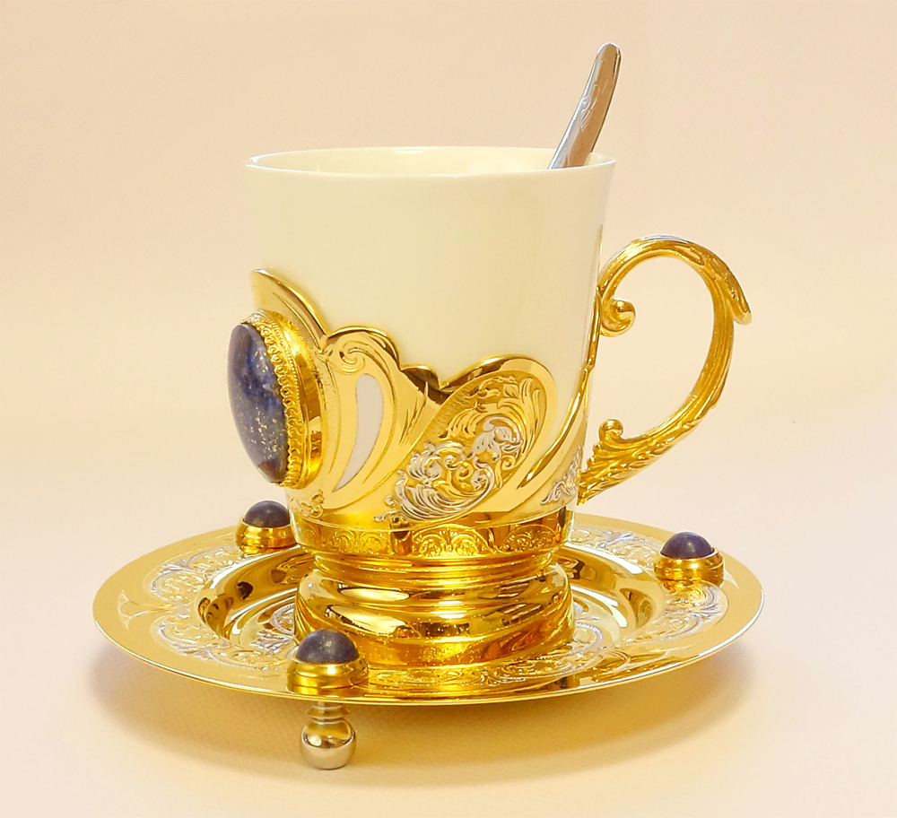 Кофейный набор "Лазурит"