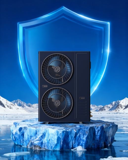 Тепловой насос воздух-вода SRK 15 кВт (380В) + гидромодульная установка