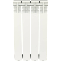 ROMMER Optima 500  4 секций радиатор алюминиевый (RAL9016)