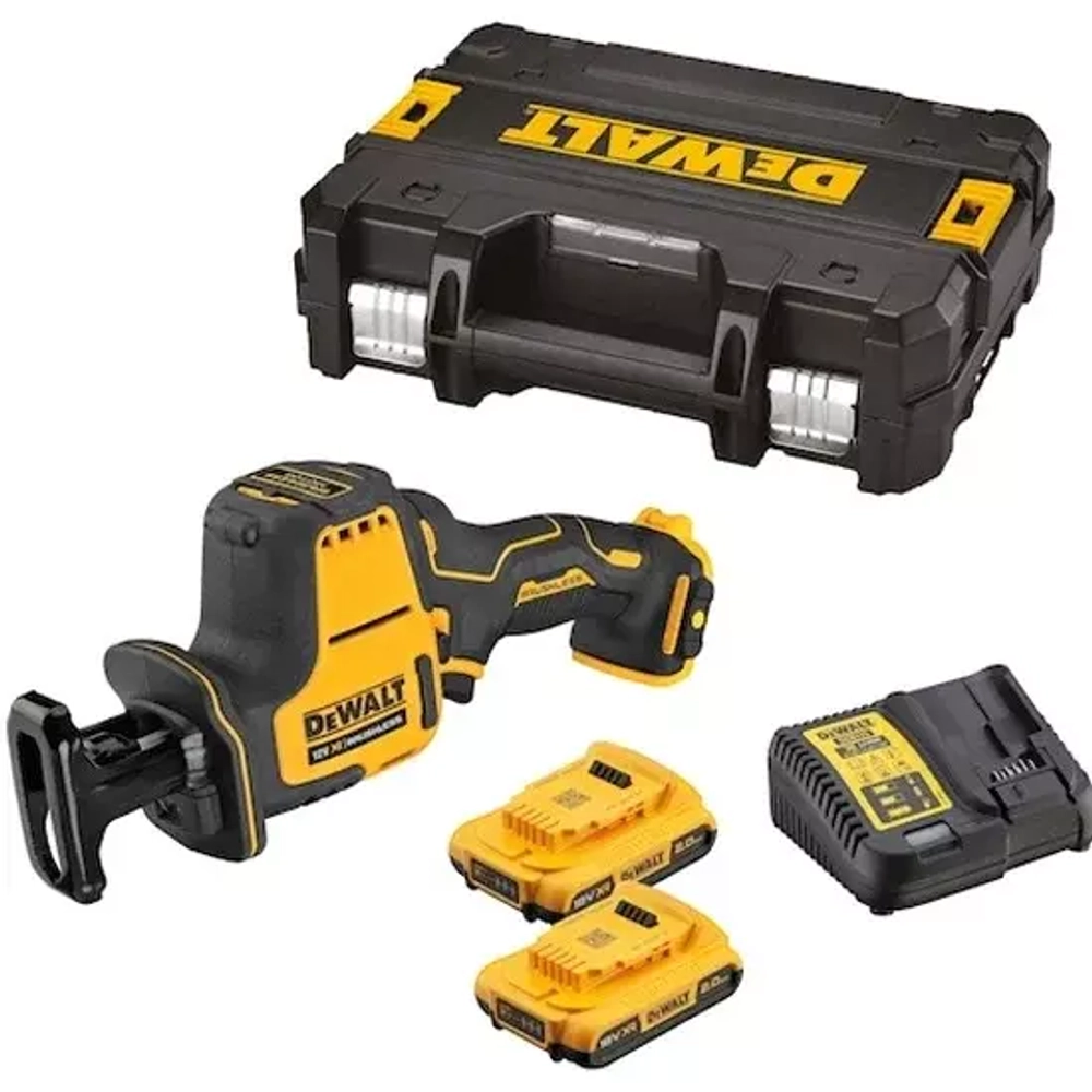 Аккумуляторная сабельная пила DeWALT DCS312D2-QW