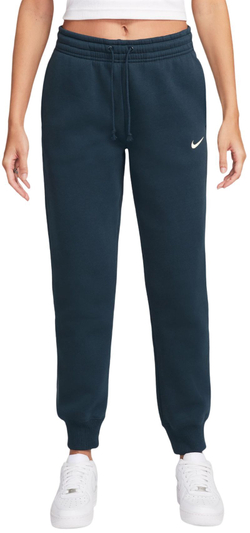 Женские теннисные брюки Nike Sportswear Phoenix Fleece Pant - небесный