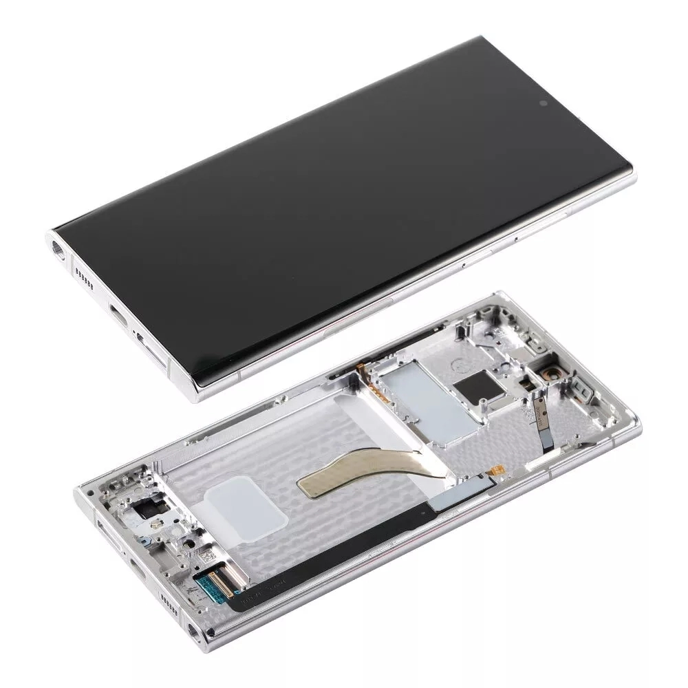 Samsung Galaxy S22 Ultra (SM-S908B) / 
(Дисплейный модуль с тачскрином) (в рамке) (ORIG-SP)