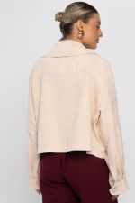 Жакет укороченный Динара (бежевый) Б14326-39М LT Collection