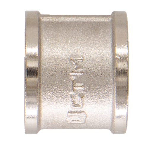 Муфта прямая СТМ CRSF0114, внутренняя/внутренняя резьба, 1 - 1/4", латунь