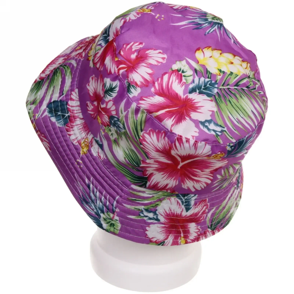 Панама «Fashion collection- Цветы», микс 3 цвета, р. 58