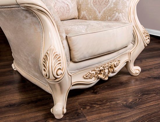 Набор мягкой мебели  ДЖОКОНДА крем глянец