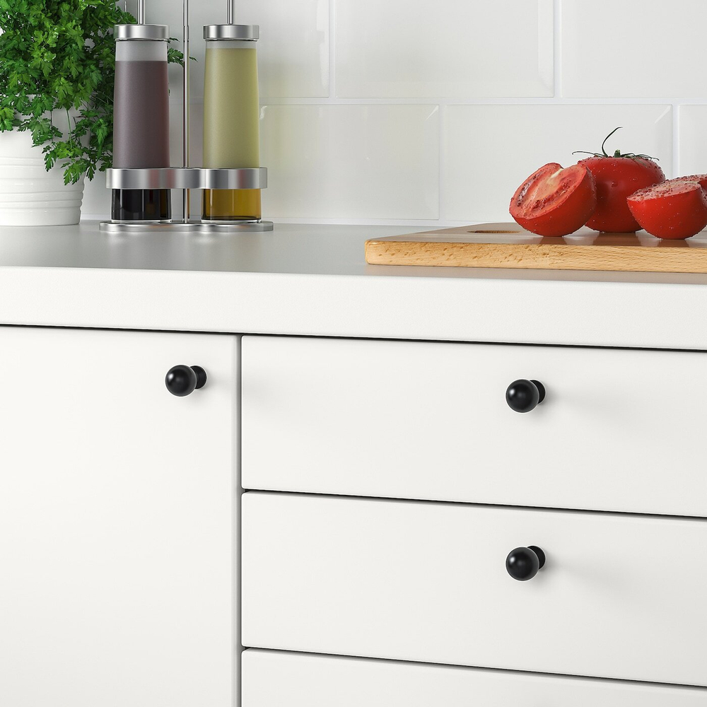 IKEA BAGGANÄS  (ИКЕА БАГГАНÄС)  -  Ручка, черная, 20 мм
