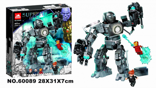 Конструктор Super Heroes "Железный человек: схватка с Железным Торговцем"