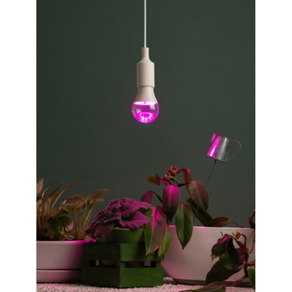 Фитолампа для растений светодиодная ЭРА FITO-25W-RB-E27 красно-синего спектра 25 Вт Е27 | Фитолампы Е27