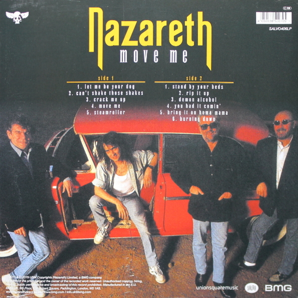 Nazareth / Move Me (Coloured Vinyl)(LP)