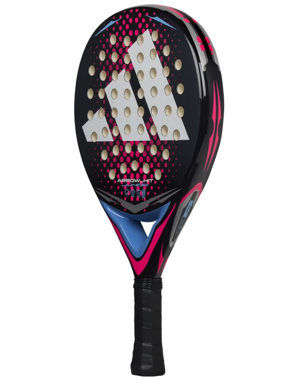 Ракетка для падел тенниса Adidas Arrow Hit Junior - white/pink