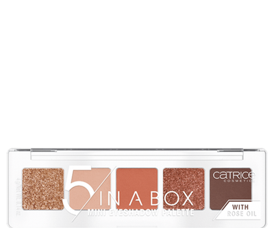 Мини-палетка теней для век CATRICE 5 in A Box Mini Eyeshadow Palette - 030 Warm Spice Look