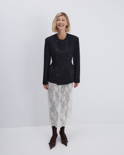 Юбка из кружева Солстисс сливочное масло