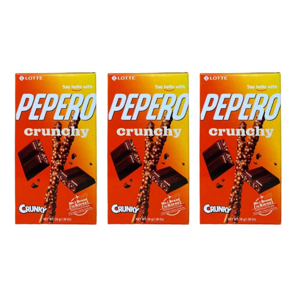 Соломка в шоколаде Lotte Pepero Crunchy 32 г