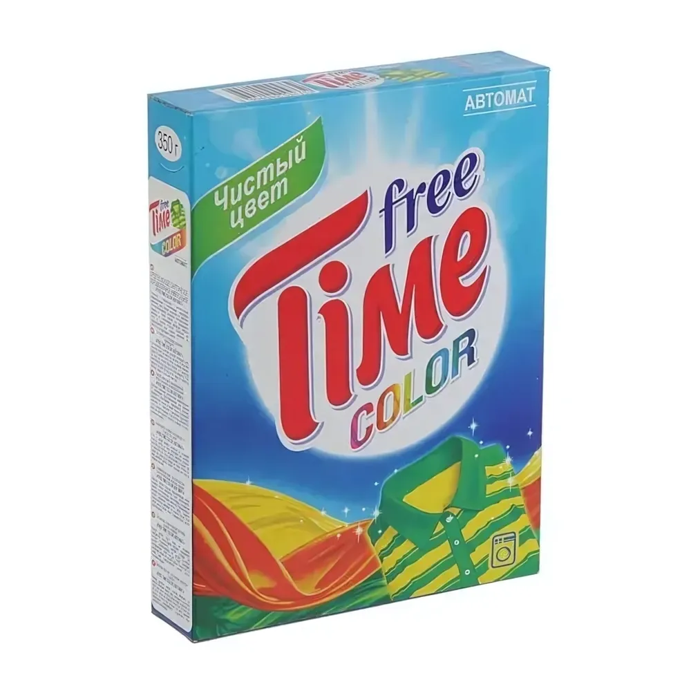 Порошок стиральный FREETIME Color Автомат 350 гр