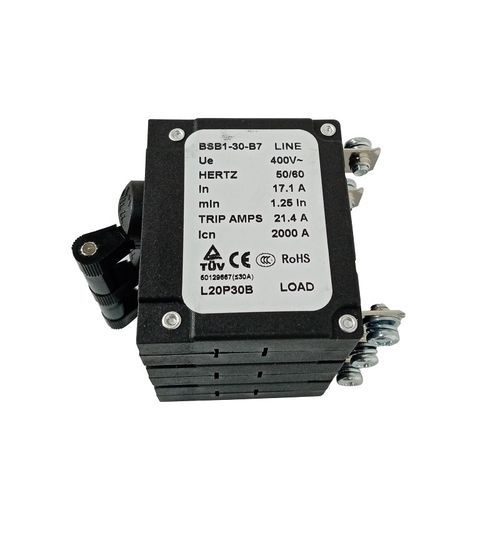 Автомат защиты от перегрузки по току генератора Loncin LC13000S (37 Ампер)/271290183-0001