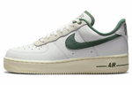 Кроссовки Nike Air Force 1 Low "Summit White And Gorge Green" (Женская размерная сетка)