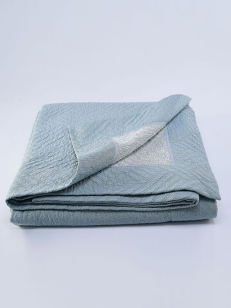 Покрывало 260x280 Claire Batiste Tilt бирюзовое