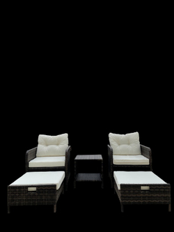 Набор мебели из ротанга, 5 предметов, коричневый, GM-M79