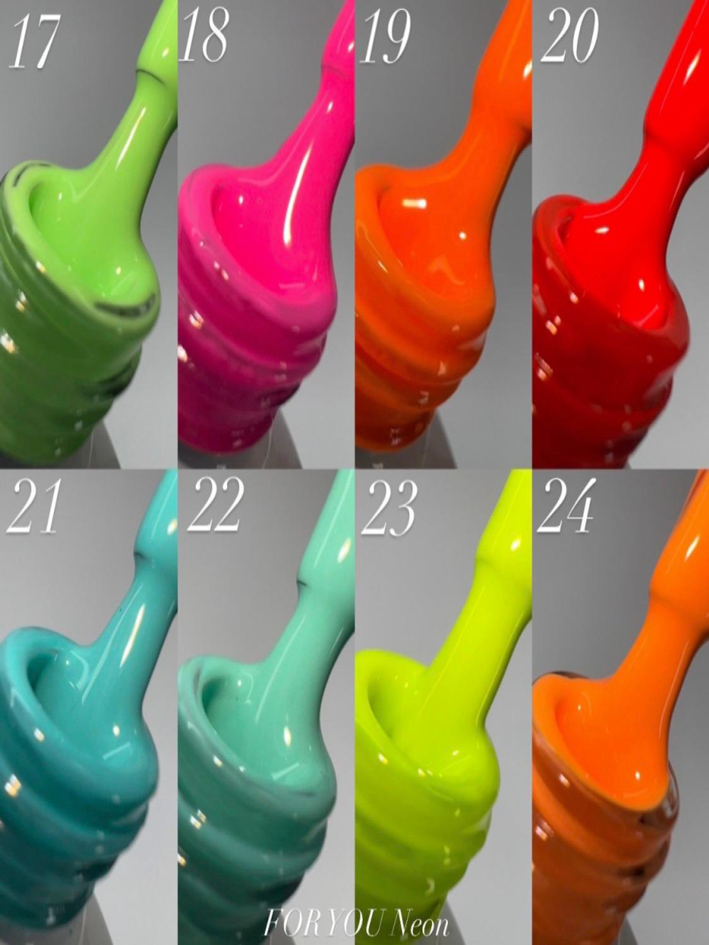 Гель-лак FOR YOU Neon № 17