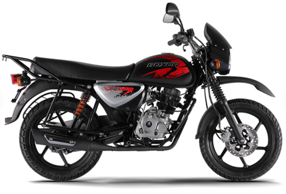 Мотоцикл Bajaj Boxer BM150X Disc, 5 передач, черный