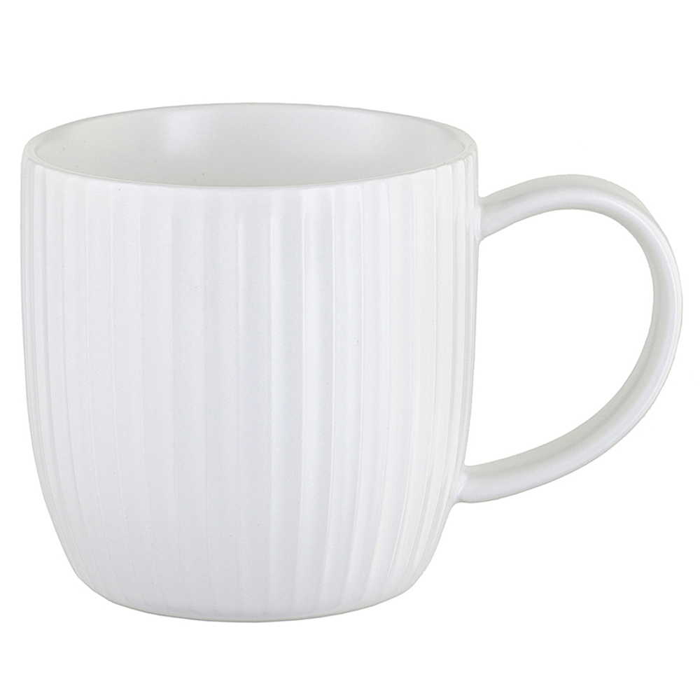 Набор кружек soft ripples, 350 мл, белые, 2 шт.