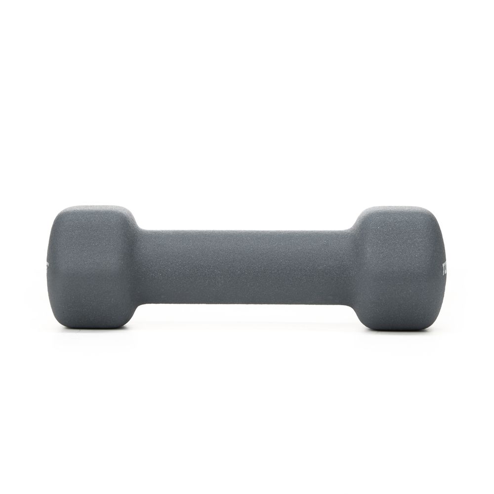 Гантель TORRES 1 кг, PL522501, металл в неопреновой оболочке, форма шестигранник, серый