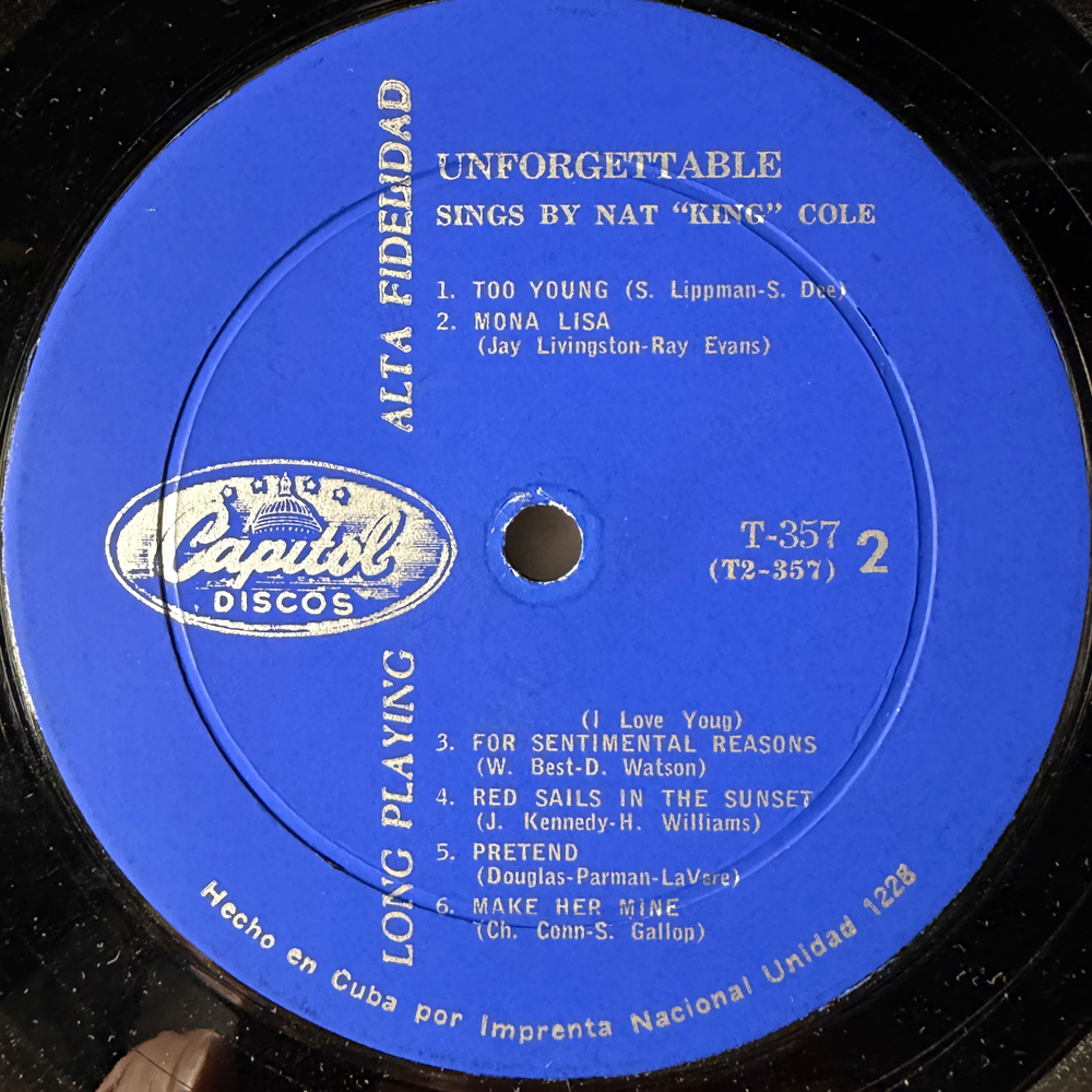 Nat King Cole – Unforgettable (Куба)