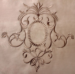 Элитное постельное белье Баронесса от Bovi вышивка