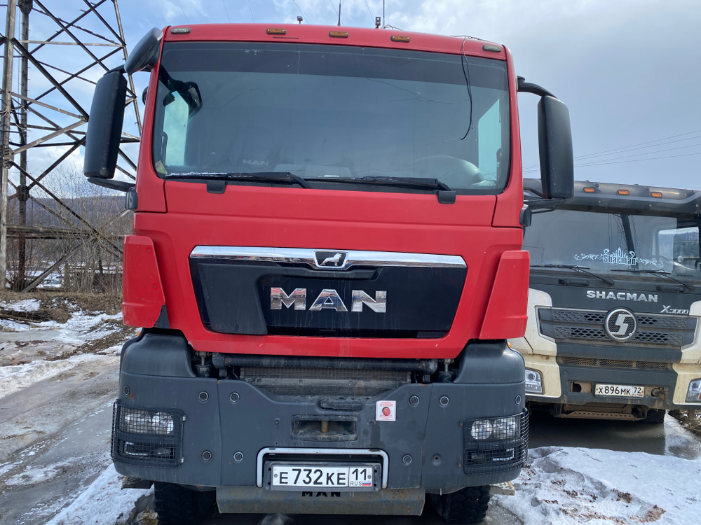 MAN TGS 8x8 Самосвал БЦМ-59 	(Дизельный, 12,4 л, 480 л.с., АТ)