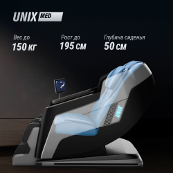 Массажное кресло Unix Afelia Black
