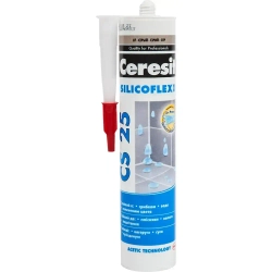 Затирка силиконовая Ceresit CS 25 (Церезит) 07 Серый