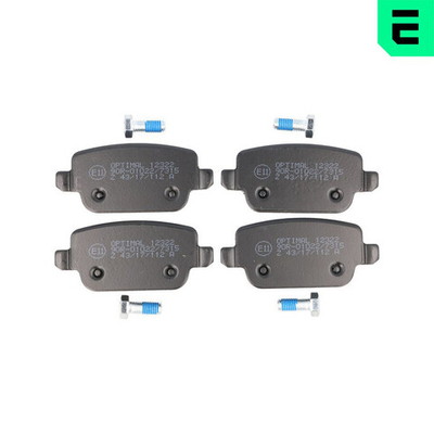 OPTIMAL - BP12322-OPT - Brake Pad Set, disc brake