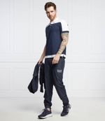 поло EA7 - темно-синий(3LPF07 PJ04Z)