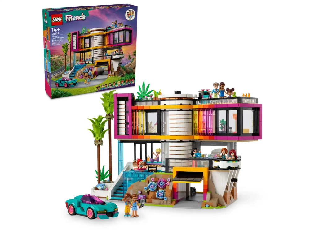 Конструктор LEGO Friends 42639 Современный особняк Андреаса