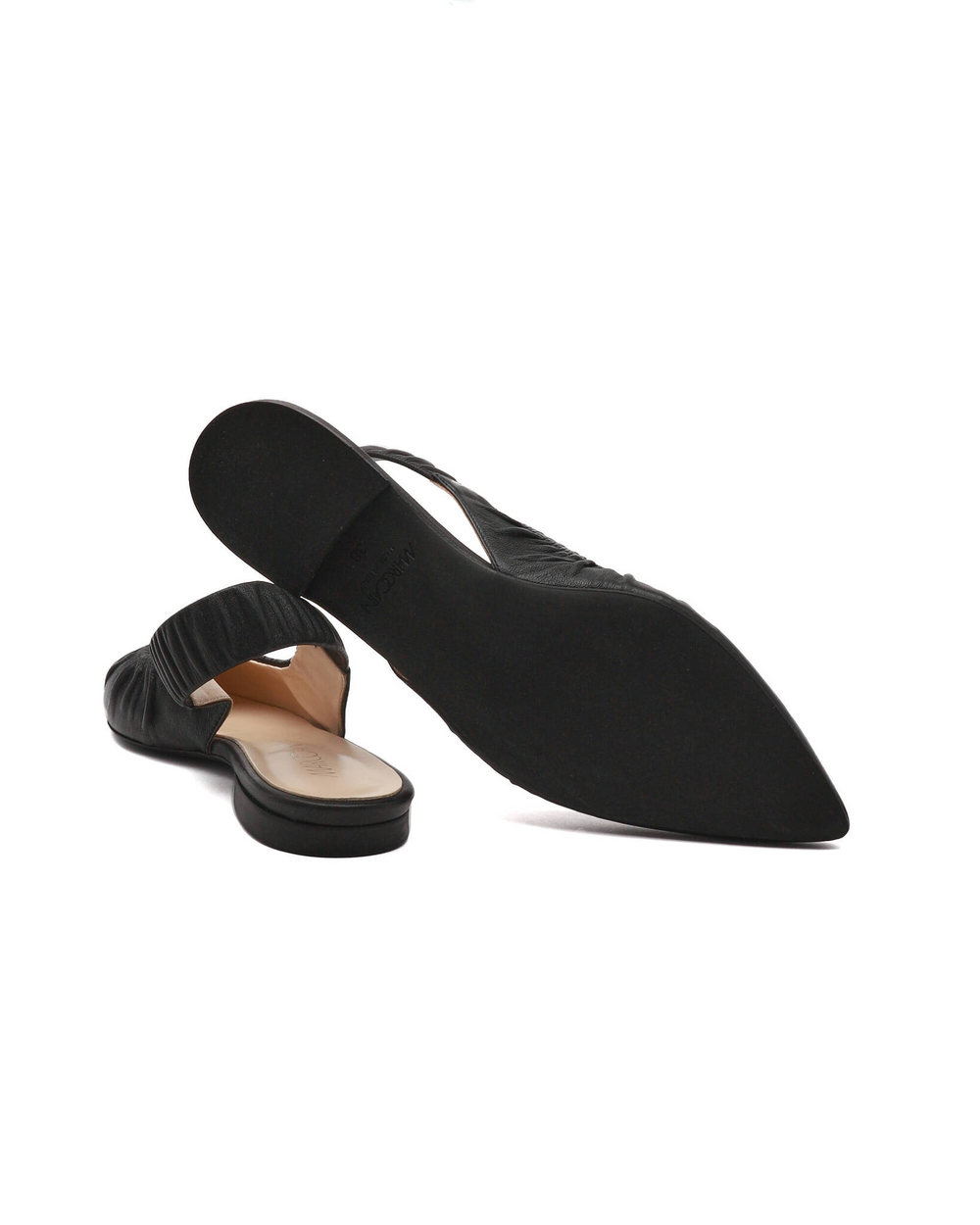 Кожаные туфли Marc Cain - черный(UB SF.01 L08)