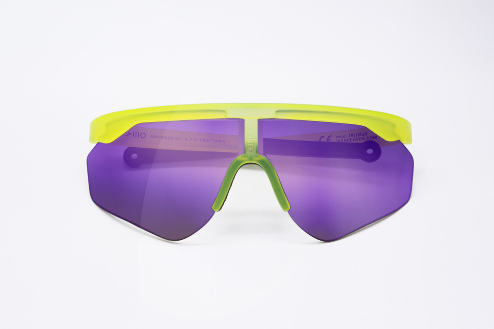 Спортивные очки AVEO Iride DUO / Fluo Yellow / Purple Mirror Lens