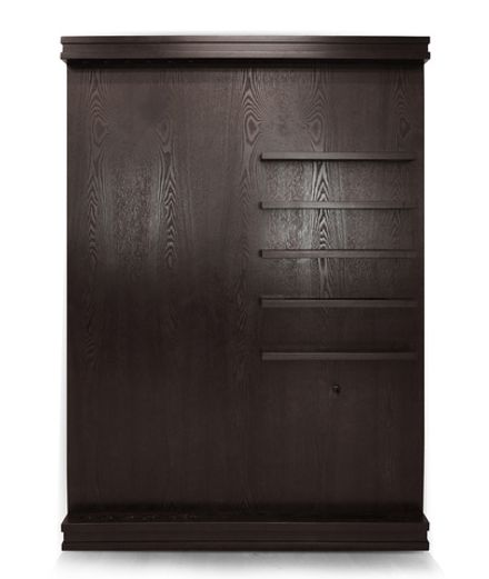 Киевница SOHO ясень/мдф/шпон (№6,Декор серебро,Manchester 45 Yellow green ш1,98м)