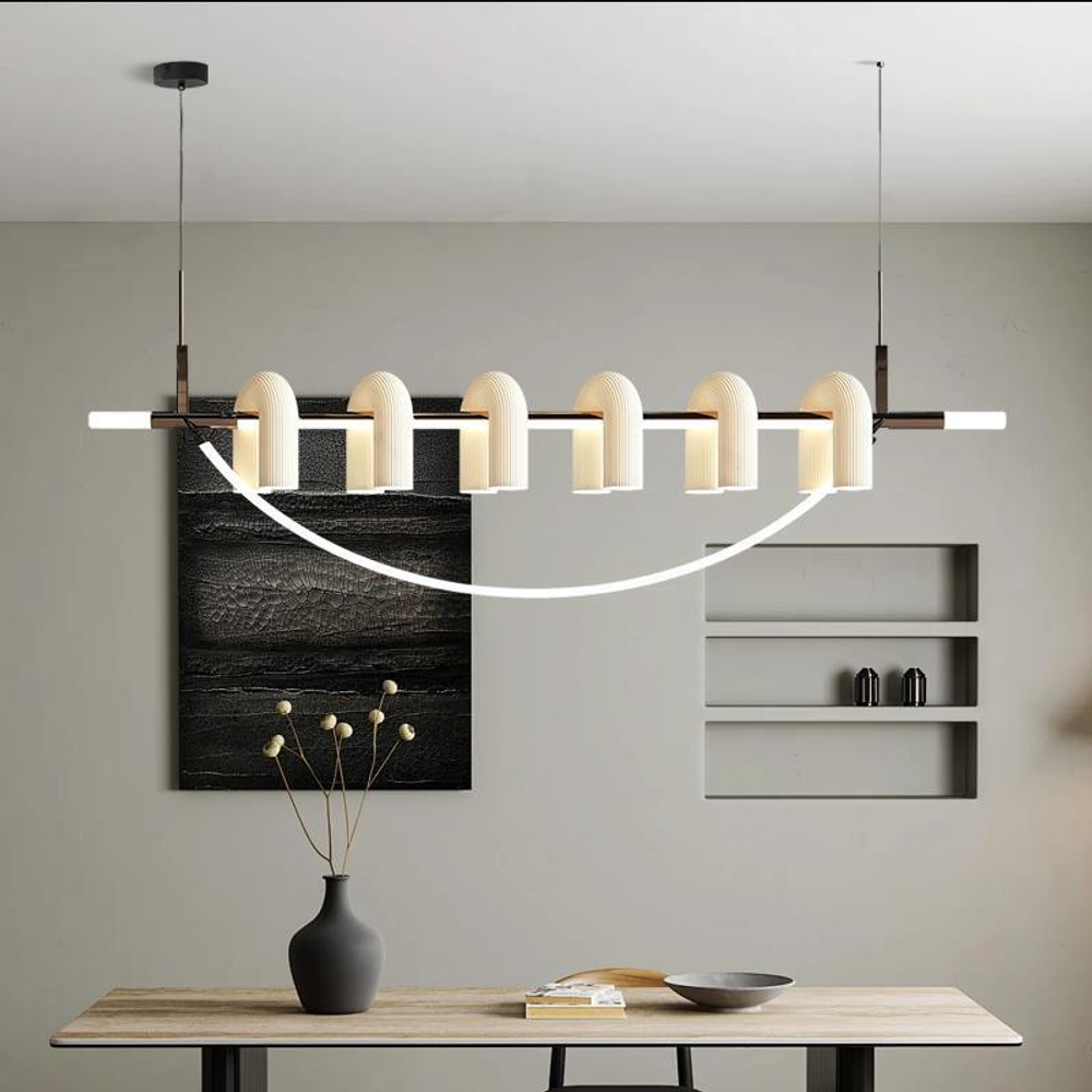 Подвесной дизайнерский светильник Macaroni Low-Poly by Light Room