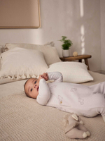 Боди с длинным рукавом и комбинезон в комлекте для малышей Next E59-551, Белый, Молочный