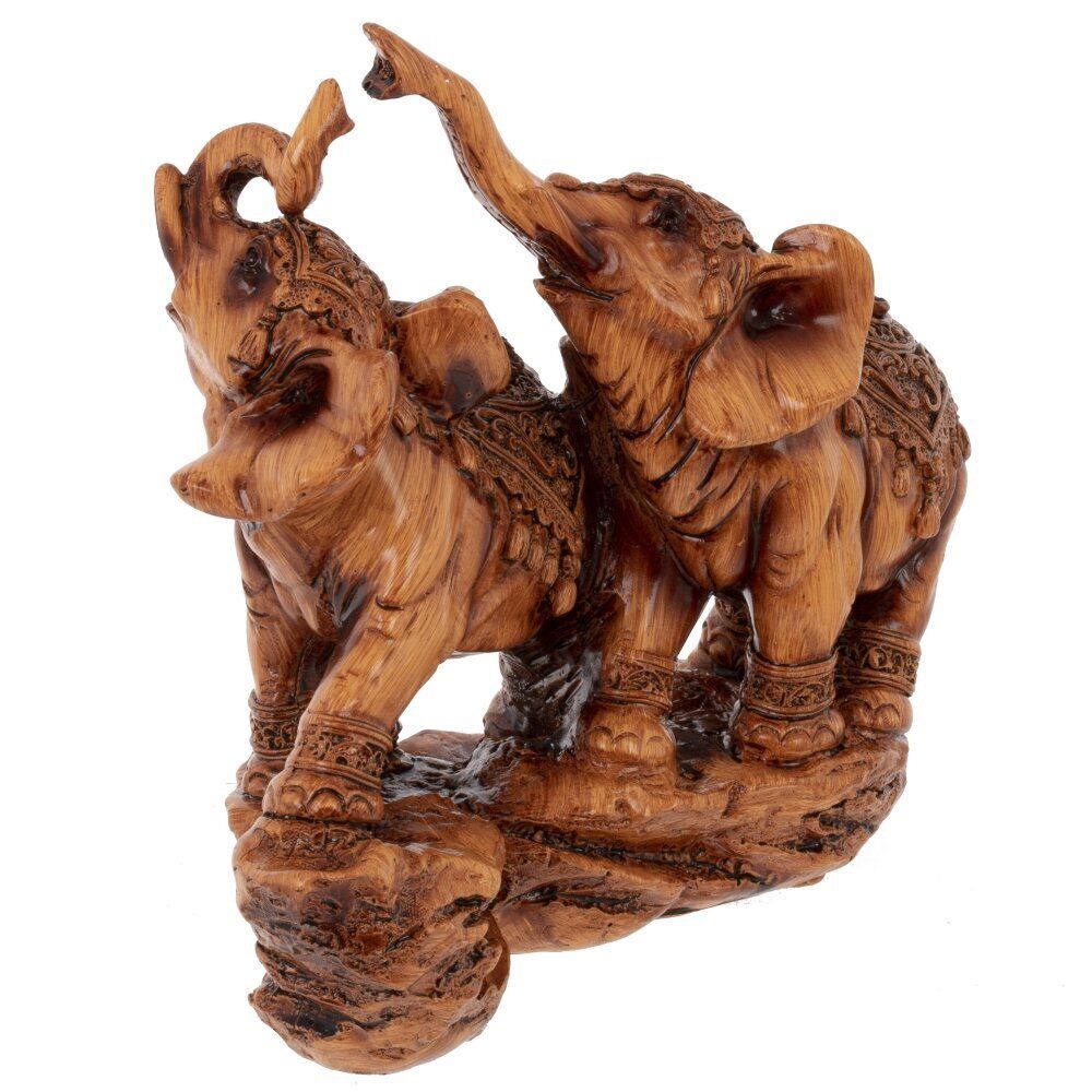 GAEM Фигурка декоративная "Слоны", L18 W8 H14,5 см