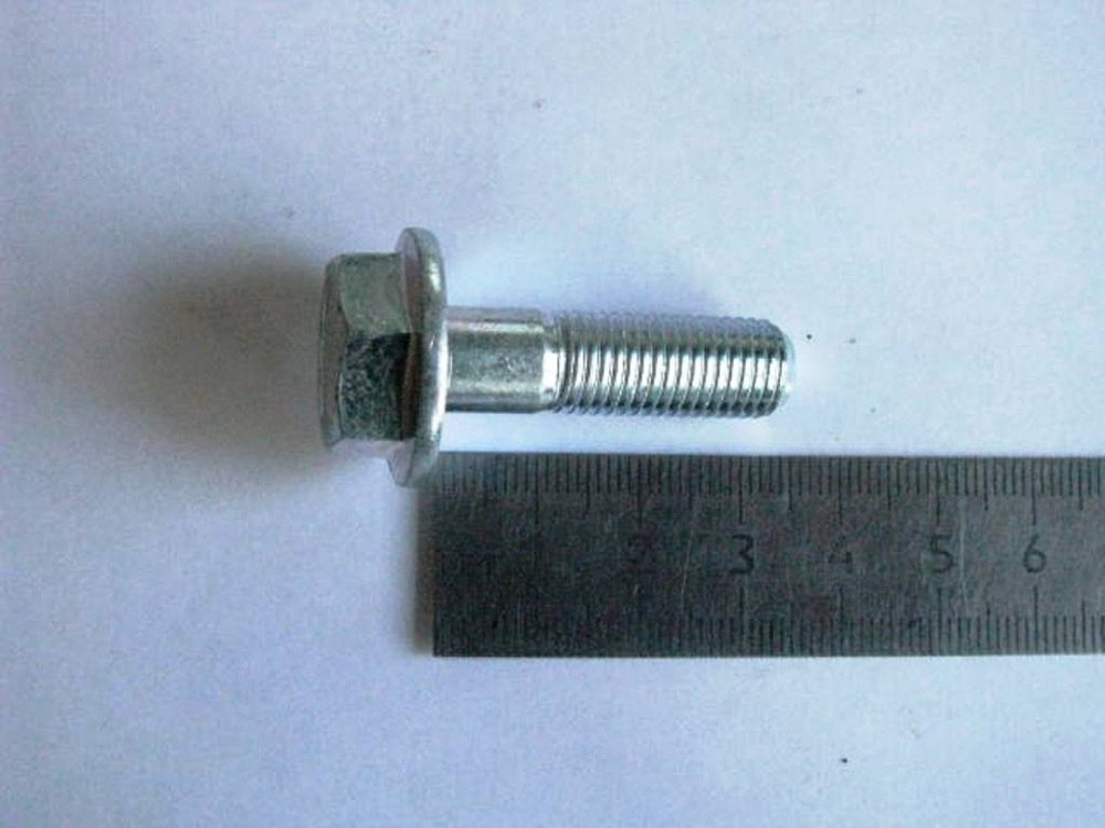 Болт10х 35х1,25 ролика натяжителя 1118 Калина (резьба ЛЕВАЯ)  (ОАО «БелЗАН») 246