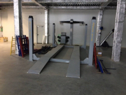 Электрогидравлический платформенный 4-х стоечный подъемник RLP4-4.5WA