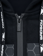 Толстовка Bad Boy G.P.D Hoodie черная с начесом