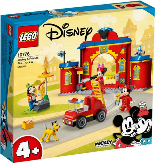 Lego konstruktor Disney Mickey &amp; Friends Fire Truck &amp; Station