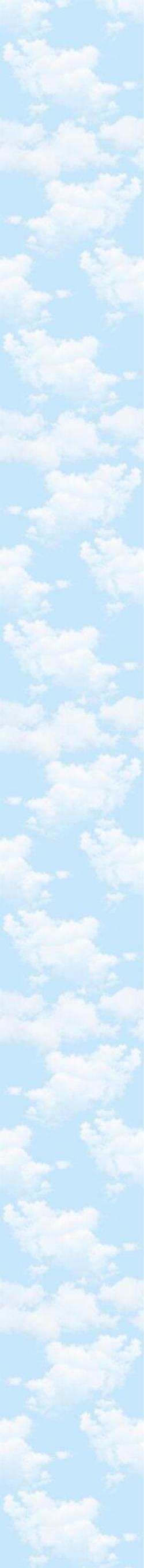 Панель ПВХ фотопечать 94 Облака 2700х250 мм