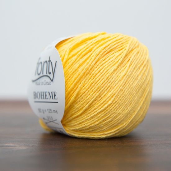 Пряжа FONTY Boheme (35% лён, 65% хлопок)