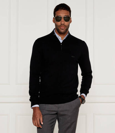 Шерстяной свитер Emarlo BOSS BLACK - черный(50530314)